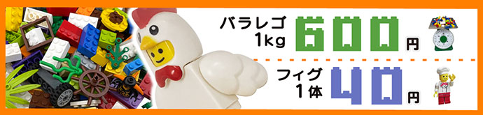 フィグ1体40円 バラレゴ1kg600円