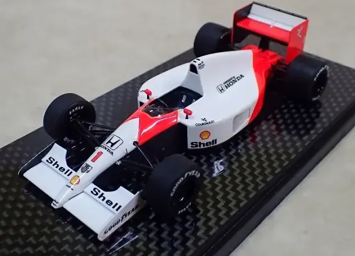 メイクアップ・アイドロン 1/43 マクラーレン ホンダ MP4/6 モナコGP 1991 A.セナ