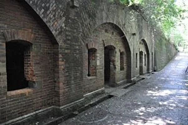 和歌山県　第三砲台跡トンネル
