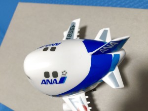 ハセガワ　たまごヒコーキ　60505　ＡＮＡ　ボーイング747-400Ｄ　完成03