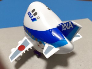 ハセガワ　たまごヒコーキ　60505　ＡＮＡ　ボーイング747-400Ｄ　完成05