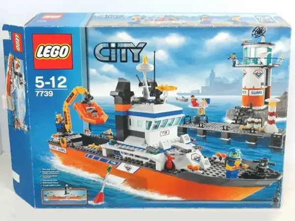 レゴ パトロールボートとタワー 7739