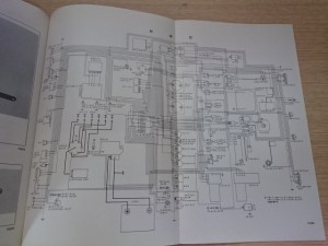 トヨタ 2000GT 修理書 配線図