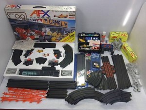 AFX F-1 ツインパワーパック他 レールスロットカーSet