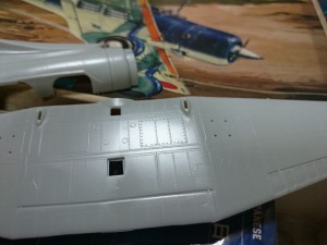 ニチモ　1/48 九九式軍偵　モールド