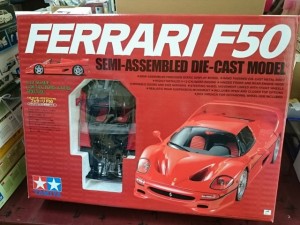 タミヤ　1/12 フェラーリ　F50　セミアッセンブル