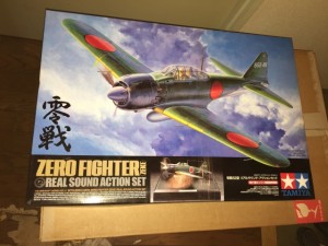 タミヤ1/32　ZERO　FIGHTER　ゼロファイター　零戦52型リアルサウンド　アクションセット