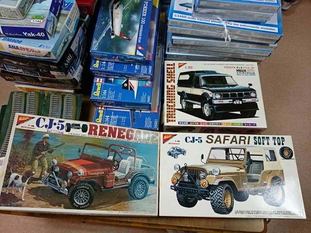 プラモデル買取実績】自動車、SF系や4WD/四駆などプラモデル、神奈川県横浜市よりお譲りいただきました ｜カートイワークス