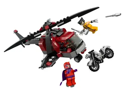 レゴ X-メン ウルヴァリンのヘリ対決 6866