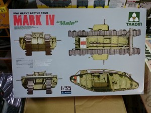 TAKOM タコム 1/35 マーク4 Mark.IV male 雄型