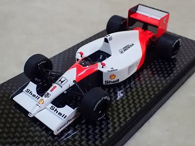 メイクアップ 1/43 マクラーレン ホンダ MP4/6 モナコGP 1991 A.セナ