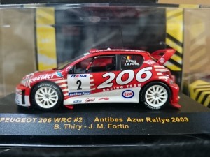 イクソ 1/43 Peugeot 206 WRC   RAM133