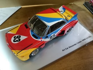 1/18 BMW 3.0 CSL アートカー  アレクサンダー・カルダー