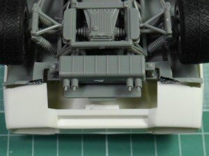 フジミ模型 1/24 エンスージアストモデル ランボルギーニ・カウンタック 製作指南　シャーシの調整