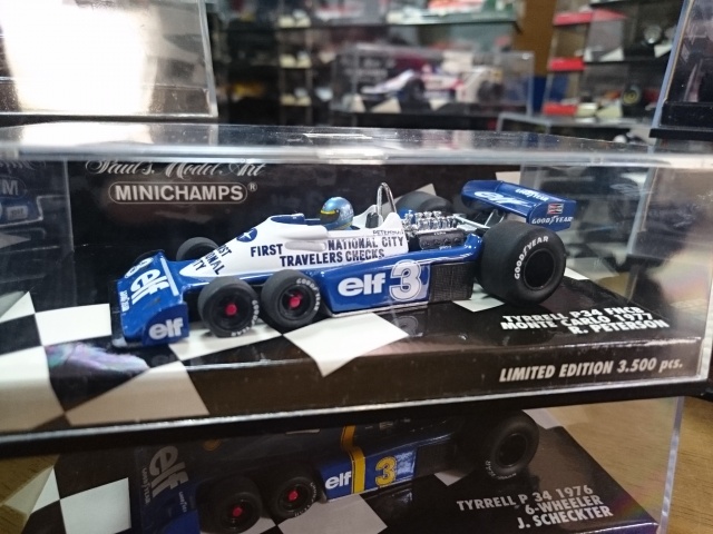 ミニカー買取実績】6輪のF1マシン タイレル P34 ミニカー、プラモデル ...