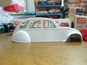 イッコー模型 1/20 シトロエン 2CV