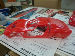 アオシマ 1/20 ランボルギーニ イオタ SVR ボディパーツ