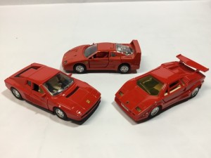 マジョレット デラックスコレクション   F40、カウンタック、テスタロッサ