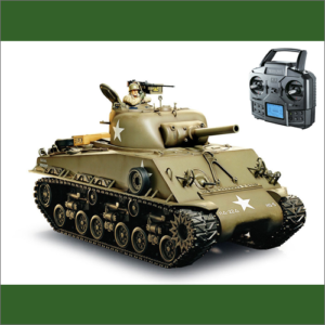 1/16RC M4シャーマン (105mm榴弾砲) フルオペレーションセット