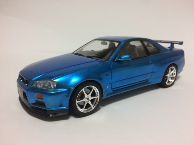 1 24 タミヤ R34 Gt R製作 完成編 カートイワークス