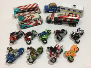 ガルーブ galoob   マイクロマシン  MicroMachines  トラック  バイク コレクション