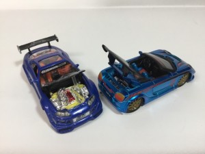 マッスルマシンスポコン ミニカー スープラ 80 、MR-S