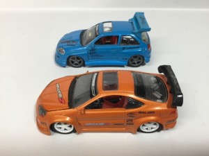 マッスルマシンスポコン ミニカー シビック EF、インテグラ DC-5