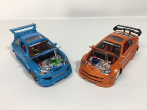 マッスルマシンスポコン ミニカー シビック EF、インテグラ DC-5