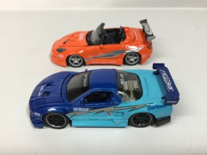 マッスルマシンスポコン ミニカー アキュラ NSX、S2000