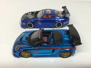 マッスルマシンスポコン ミニカー スープラ 80 、MR-S