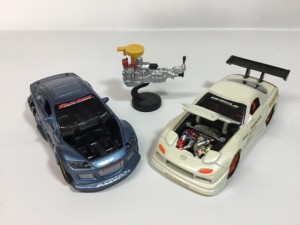 マッスルマシンスポコン ミニカー RX-7 FD、RX-8