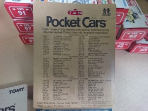 トミカ Poket Cars ポケットカーズ  輸出仕様 海外向け パッケージ