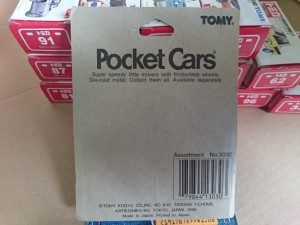 トミカ Poket Cars ポケットカーズ  輸出仕様 海外向け パッケージ