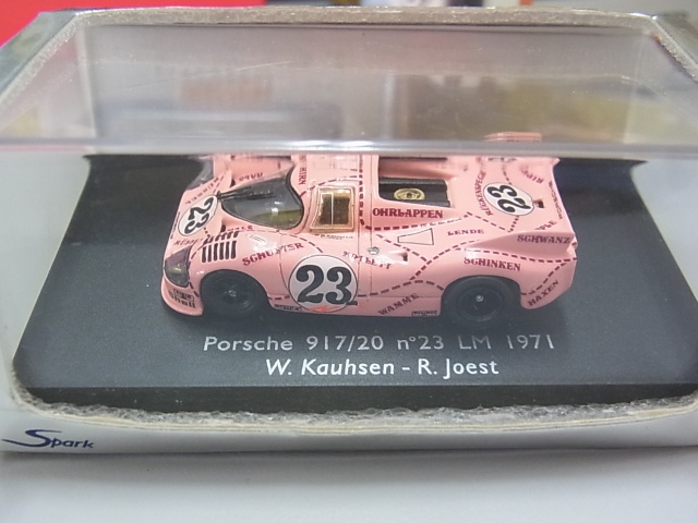 待望 ポルシェ 917 1 18 Pink Pig ルマン PMA ミニチャンプス 