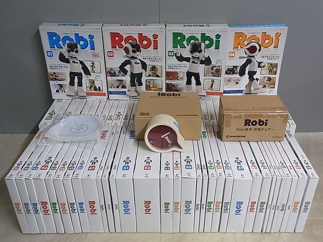 デアゴスティーニ買取実績】　『週刊Robi（ロビ）』初版全巻とボイスクロックなど各種特典を東京都町田市から出張にてお譲りいただきました　｜カートイワークス