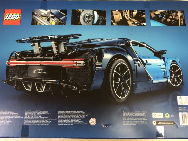 LEGO TECHNIC『BUGATTI Chiron』(42083)　2