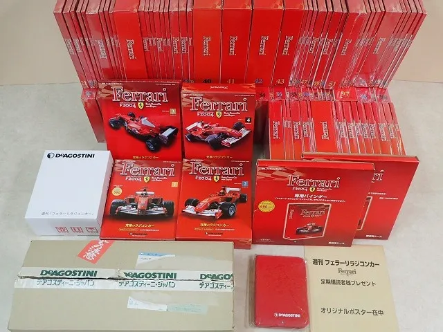 週刊フェラーリF2004ラジコンカー　創刊号全100巻　激安