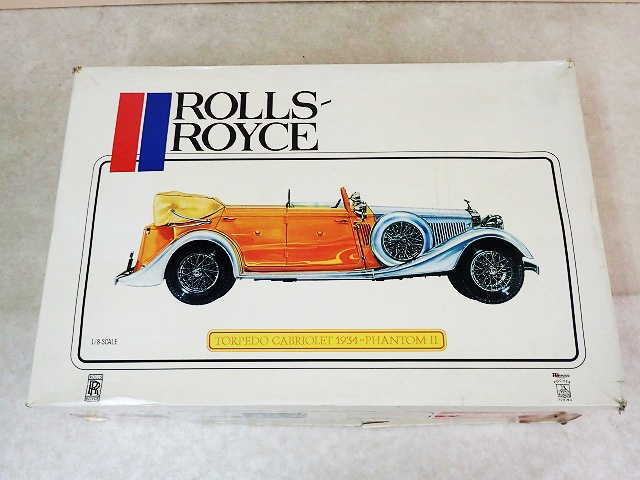 ポケール 1/8 ロールスロイス トーピード カブリオレ 1934 ファントムII