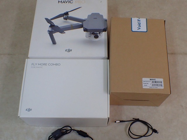 【店頭買取】DJI MAVIC PRO(JP) FLY MORE COMBOなどドローン関連のお品物を群馬県太田市よりお持ち込みいただきました