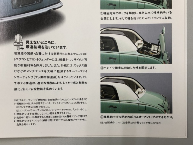 名車をカタログと共に～日産フィガロ編～ ｜カートイワークス