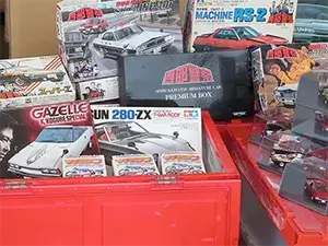 【店頭】神奈川県川崎市の買取実績｜西部警察の1/43ミニカー プレミアムBOX、カープラモデルなど