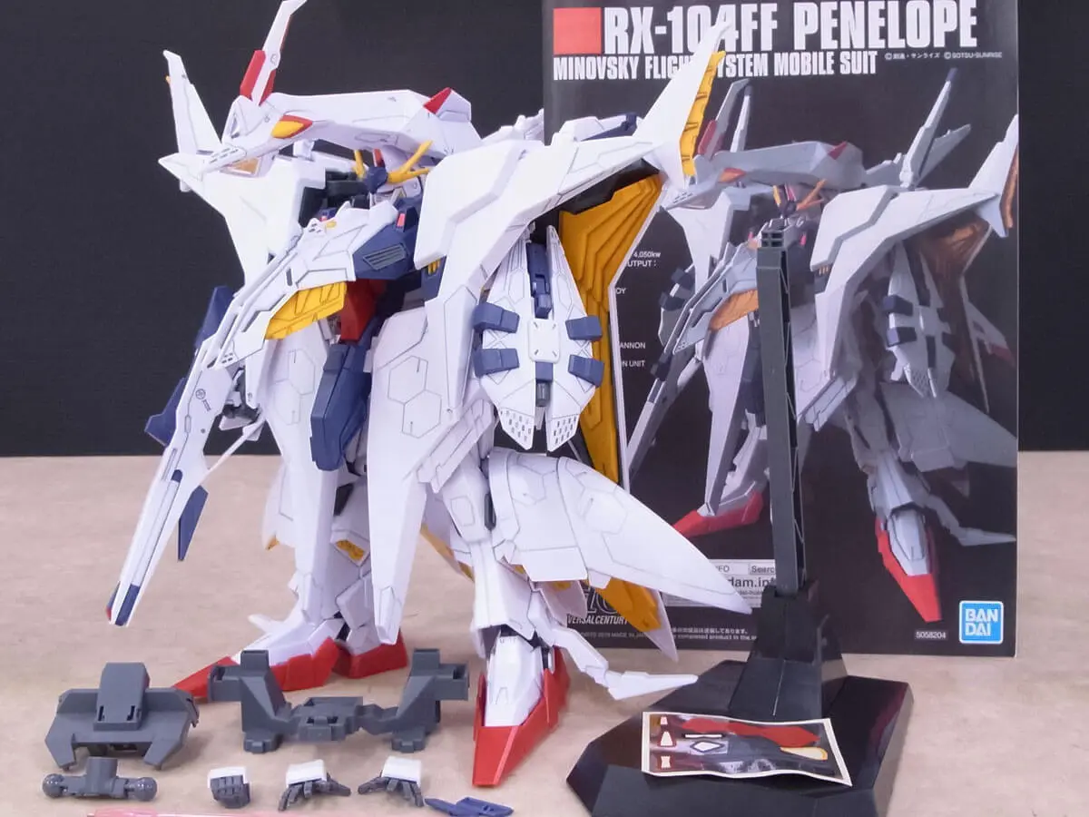 【宅配】群馬県伊勢崎市のプラモデル買取実績｜ガンプラ「HGUC 1/144 ペーネロペー RX-104FF（機動戦士ガンダム 閃光のハサウェイ）」組立済み