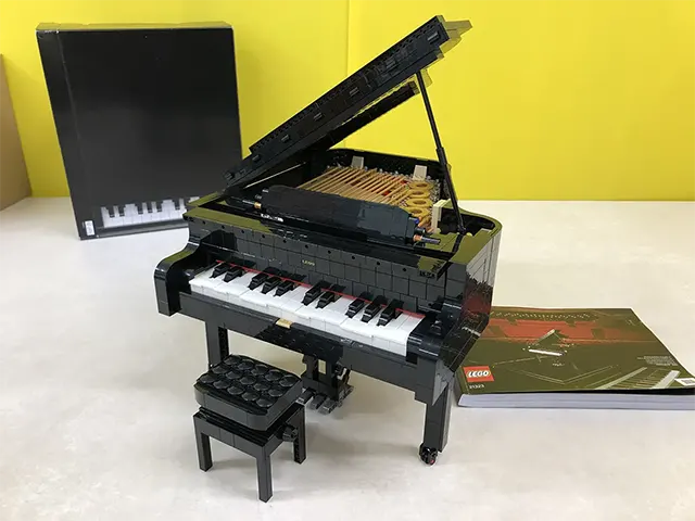 【宅配買取】レゴアイデア グランドピアノを組み立て済み状態で千葉県船橋市よりお譲りいただきました