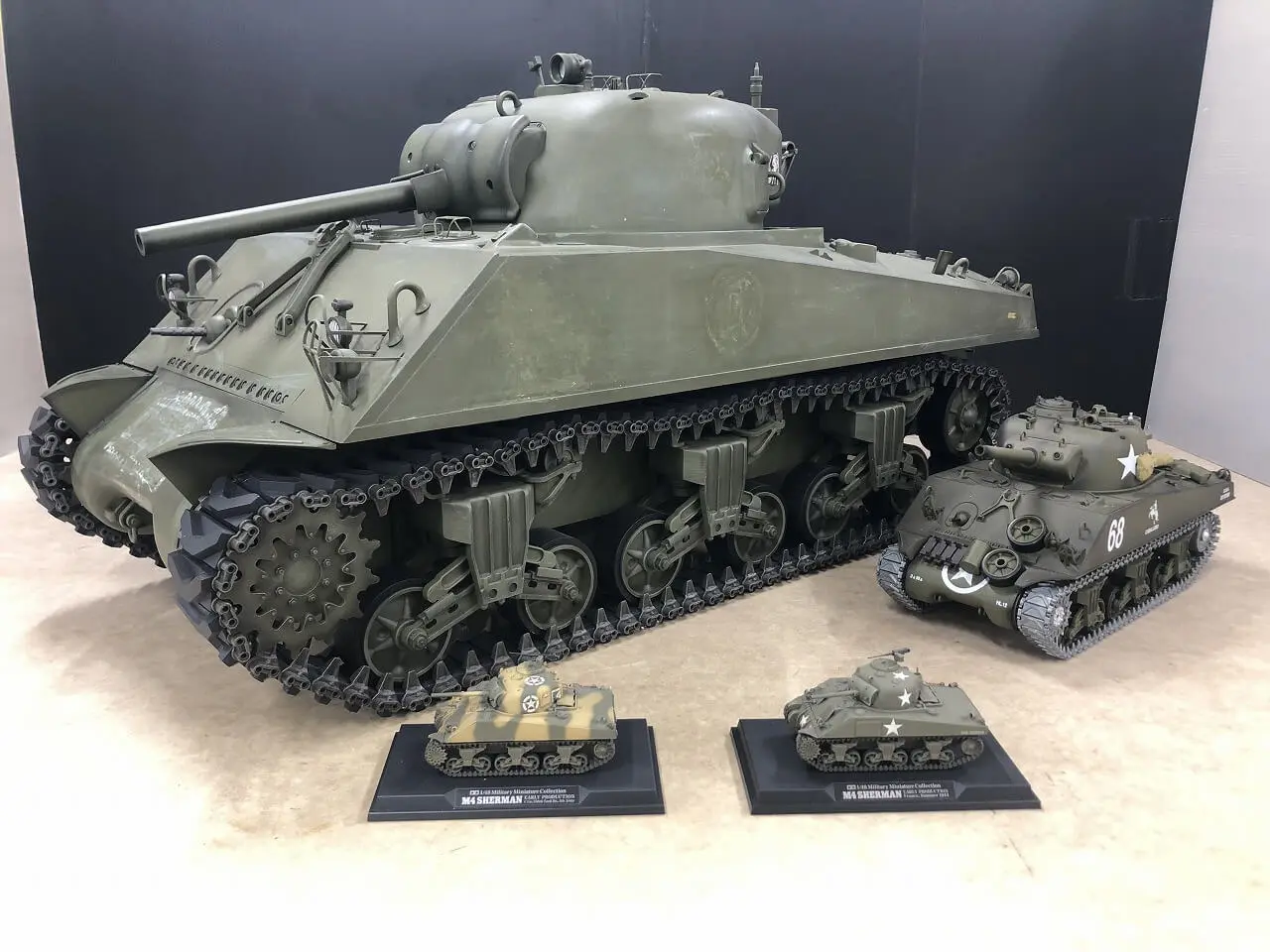 【宅配】長野県松本市の買取実績｜ドラゴン「1/6スケールM4A3(75)W」ラジコン、プラモデルなど