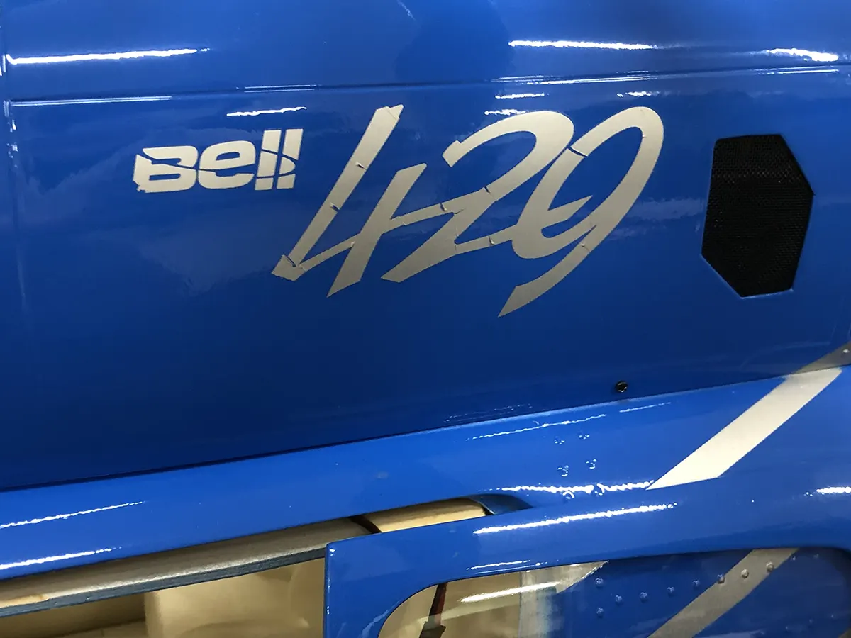ROBAN Bell 429 スーパースケール 700　ロゴ