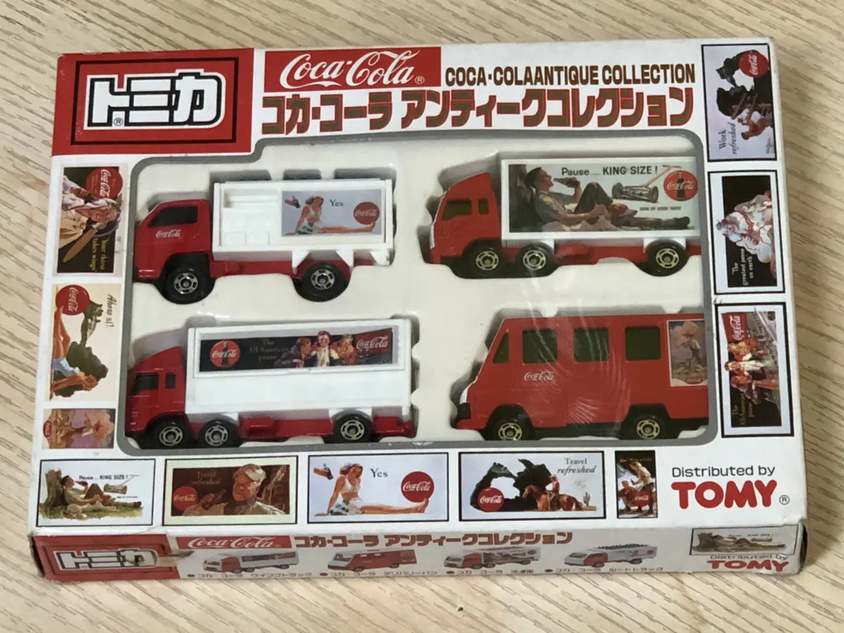 トミカ コカコーラコレクション 3点セット - ミニカー