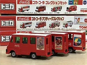 サムネイル トミカ コカ・コーラ関連ギフトセットを神奈川県横須賀市よりお売りいただきしました