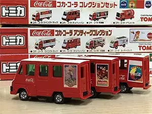 【宅配】神奈川県横須賀市のミニカー買取実績｜トミカギフトセット「コカ・コーラ アンティークコレクション」など