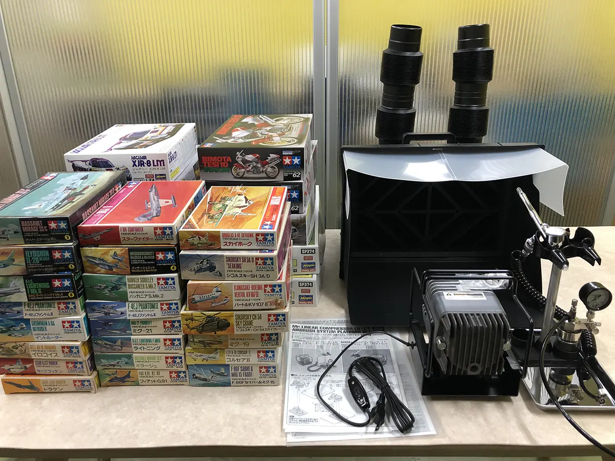 宅配】兵庫県姫路市のプラモデル買取実績｜タミヤ「スプレーワーク