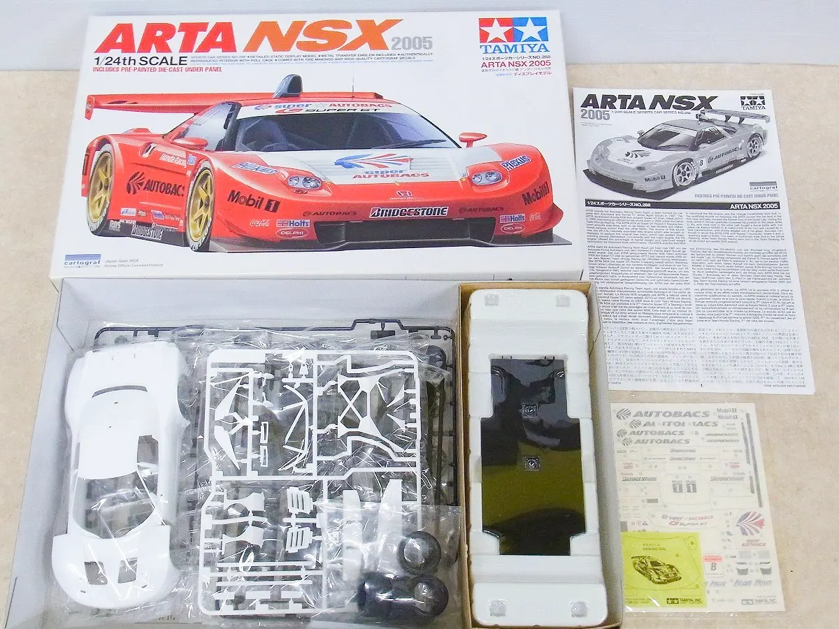 レア 1/24 タミヤ マスターワーク ホンダ NSX GT500 ARTA